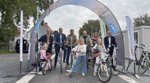 Nieuwe verbinding op fietssnelweg F2 verbindt station Melle en Kouterwegel
