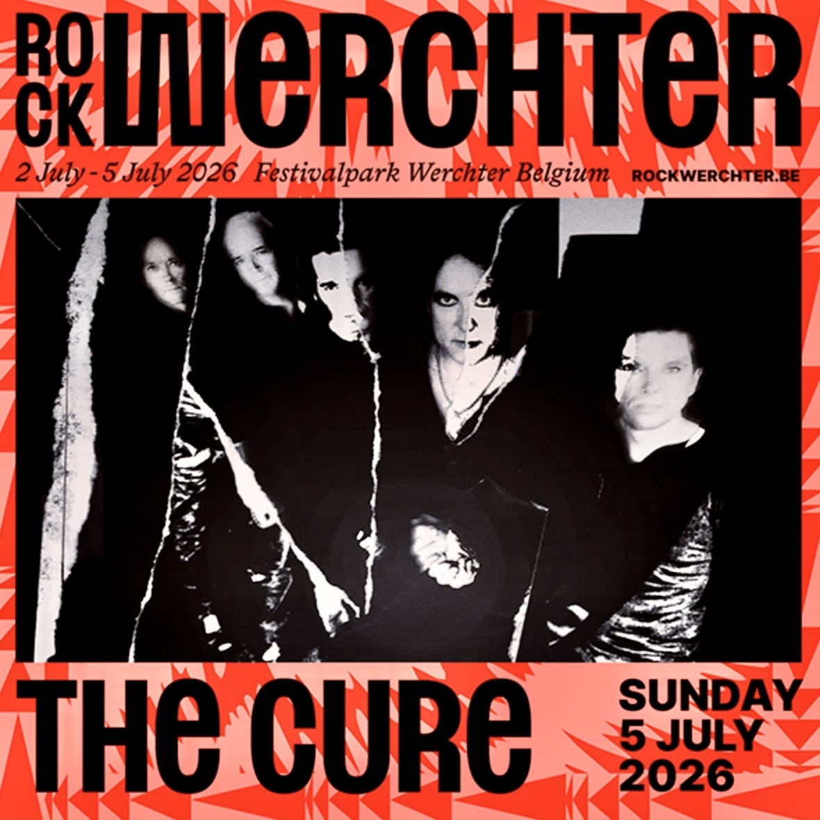 The Cure eerste headliner voor Rock Werchter 2026