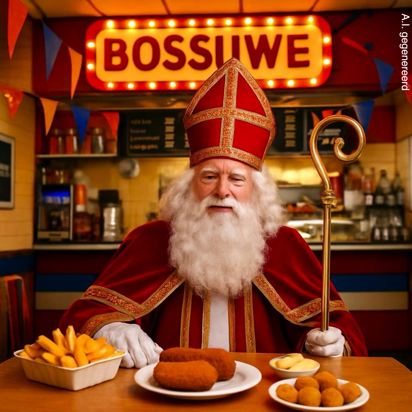 Bossuwé Pottelberg bestaat 3 jaar en viert dit met Sintbezoek én straffe deal