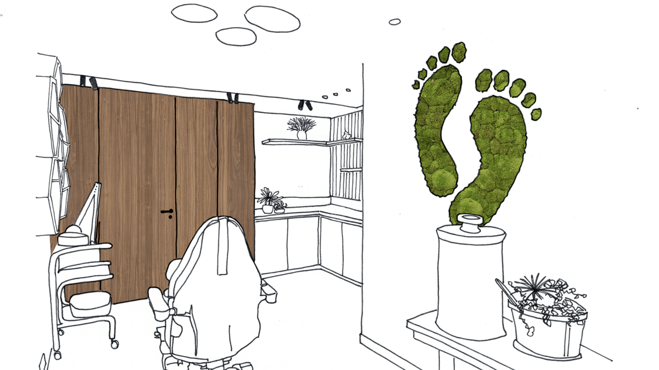 Krax in totaalprojecten presenteert - in samenwerking met Boogie Creative Studio - een buitengewoon interieur in de KIOSK