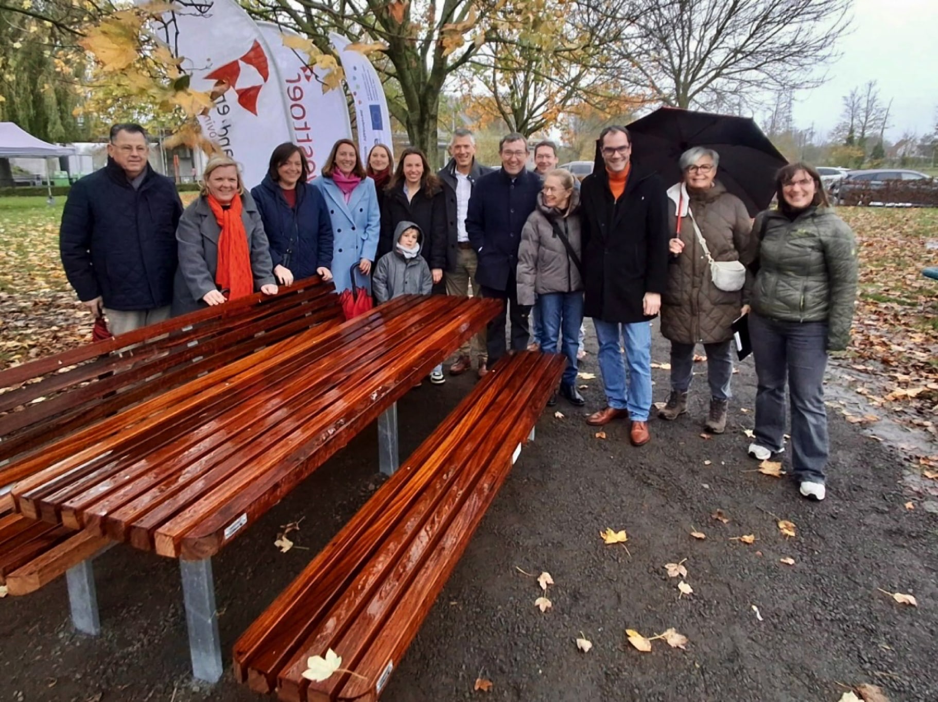 Nieuwe openbare picknickplaats in Sint-Eloois-Vijve