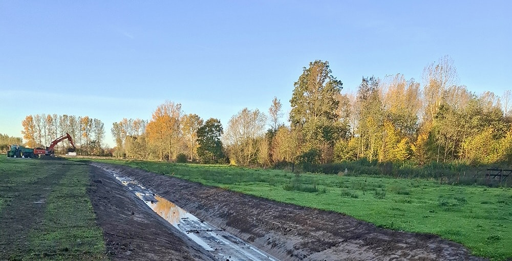 Provincie Oost-Vlaanderen versterkt biodiversiteit en waterveiligheid in Oosterzele