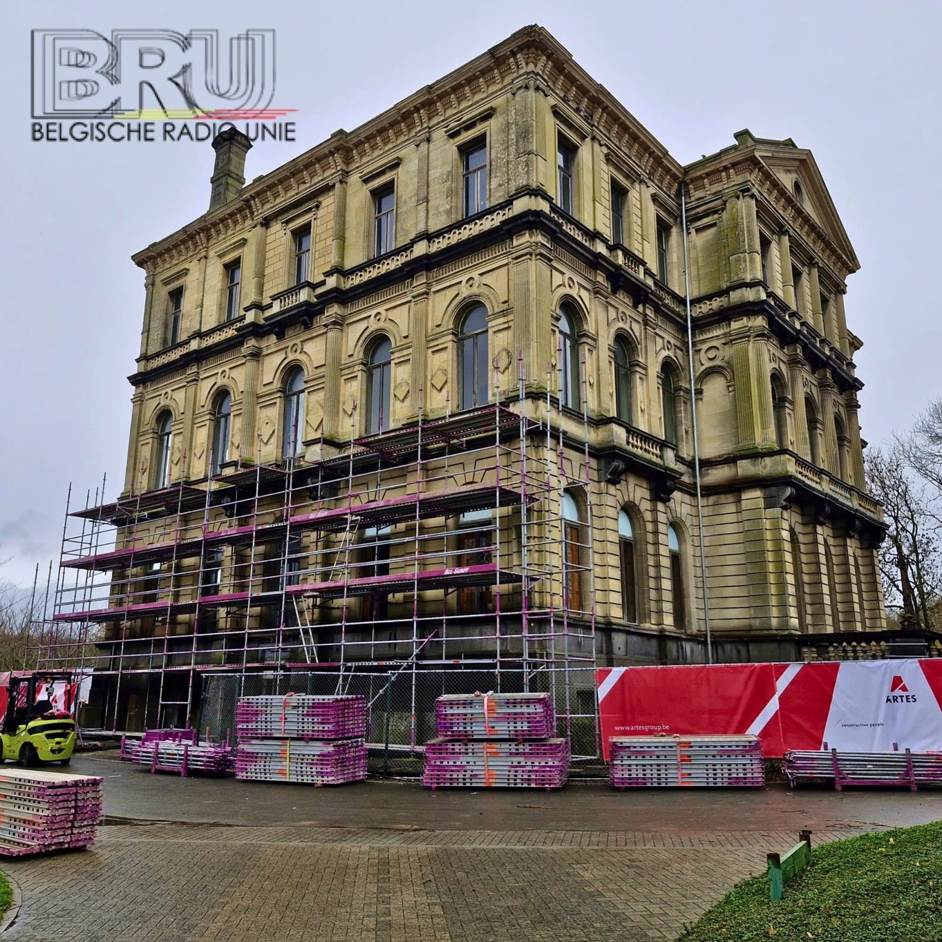 Restauratie Kasteel De Lovie gaat van start