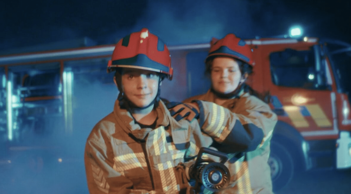 Gentse jeugdbrandweer schittert in kortfilm Vuurdoop