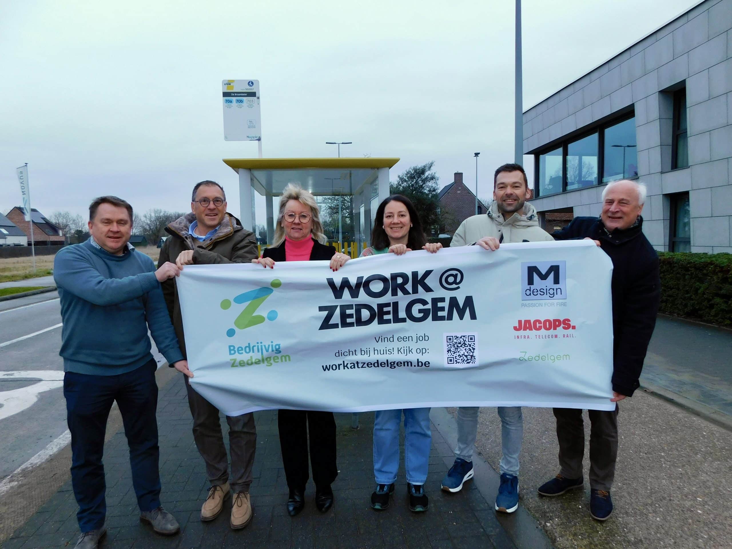 Raad voor lokale economie ‘Bedrijvig Zedelgem’ en gemeentebestuur Zedelgem lanceren WORK@ZEDELGEM