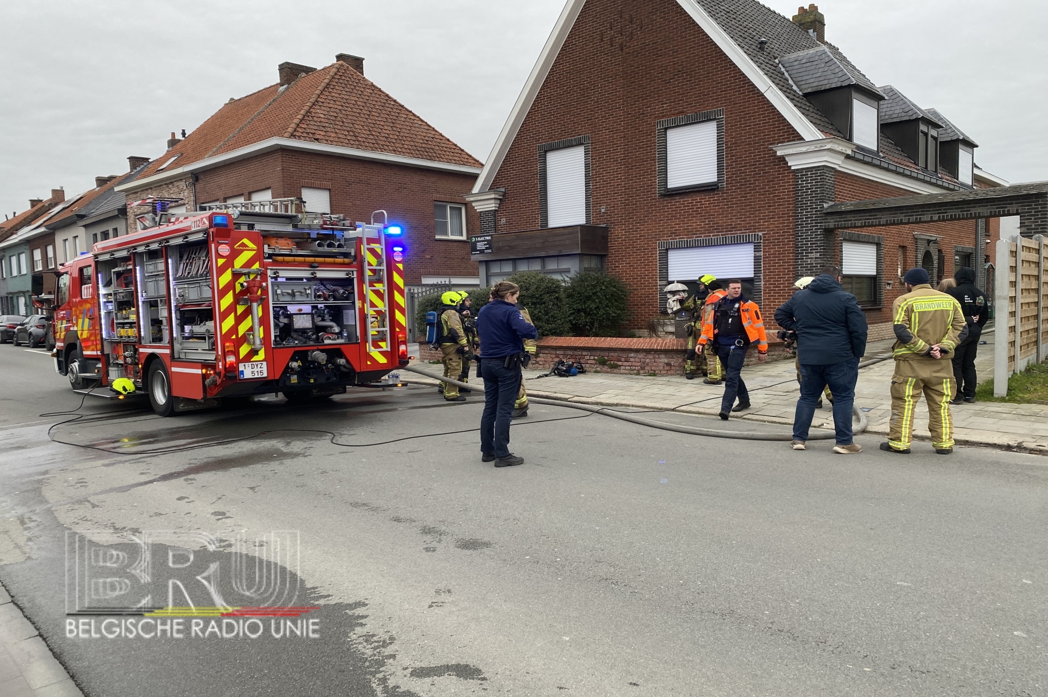 Brand Abelenstraat Kuurne