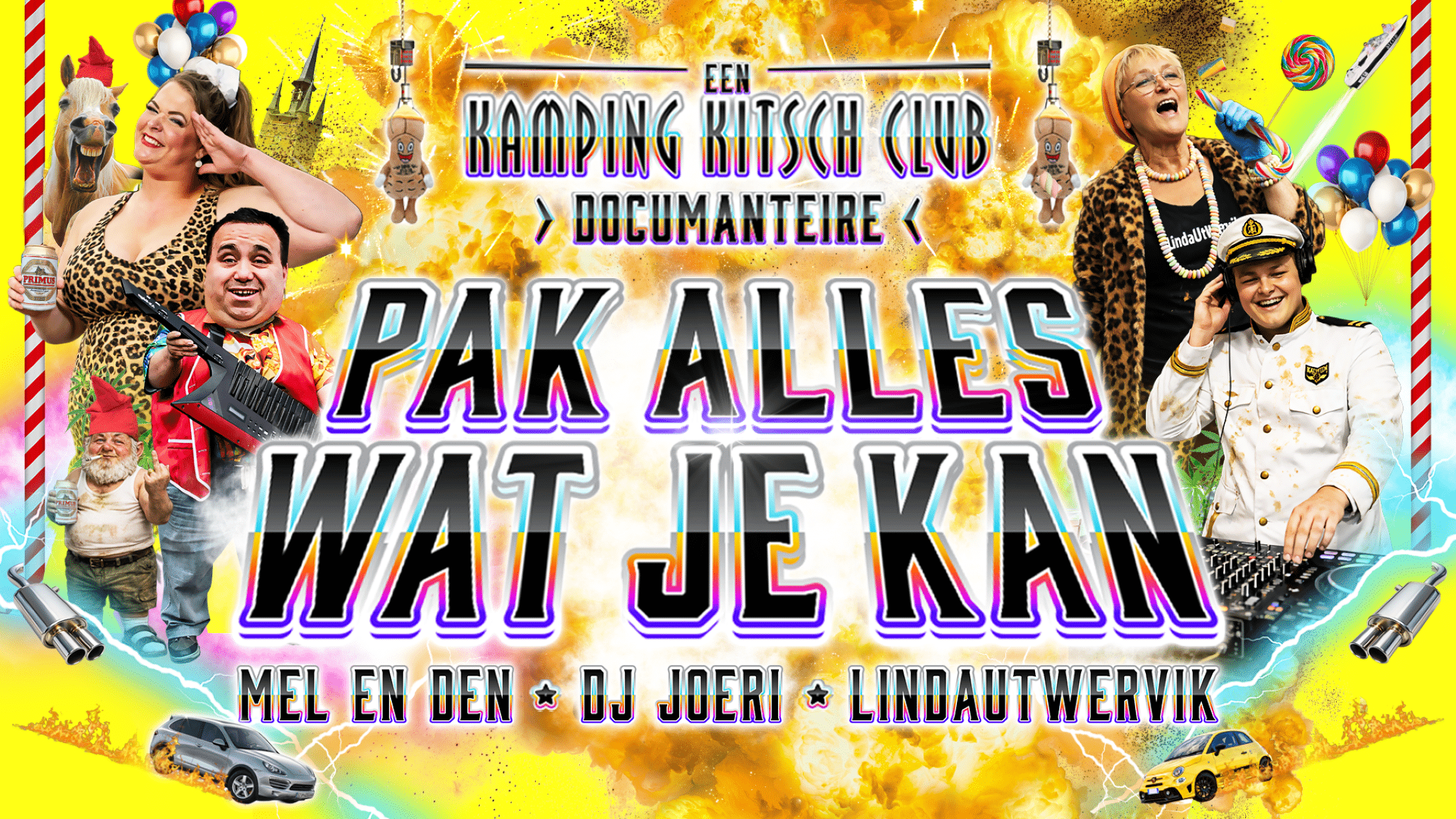 Kamping Kitsch Club viert 15de verjaardag met een unieke, authentieke documanteire