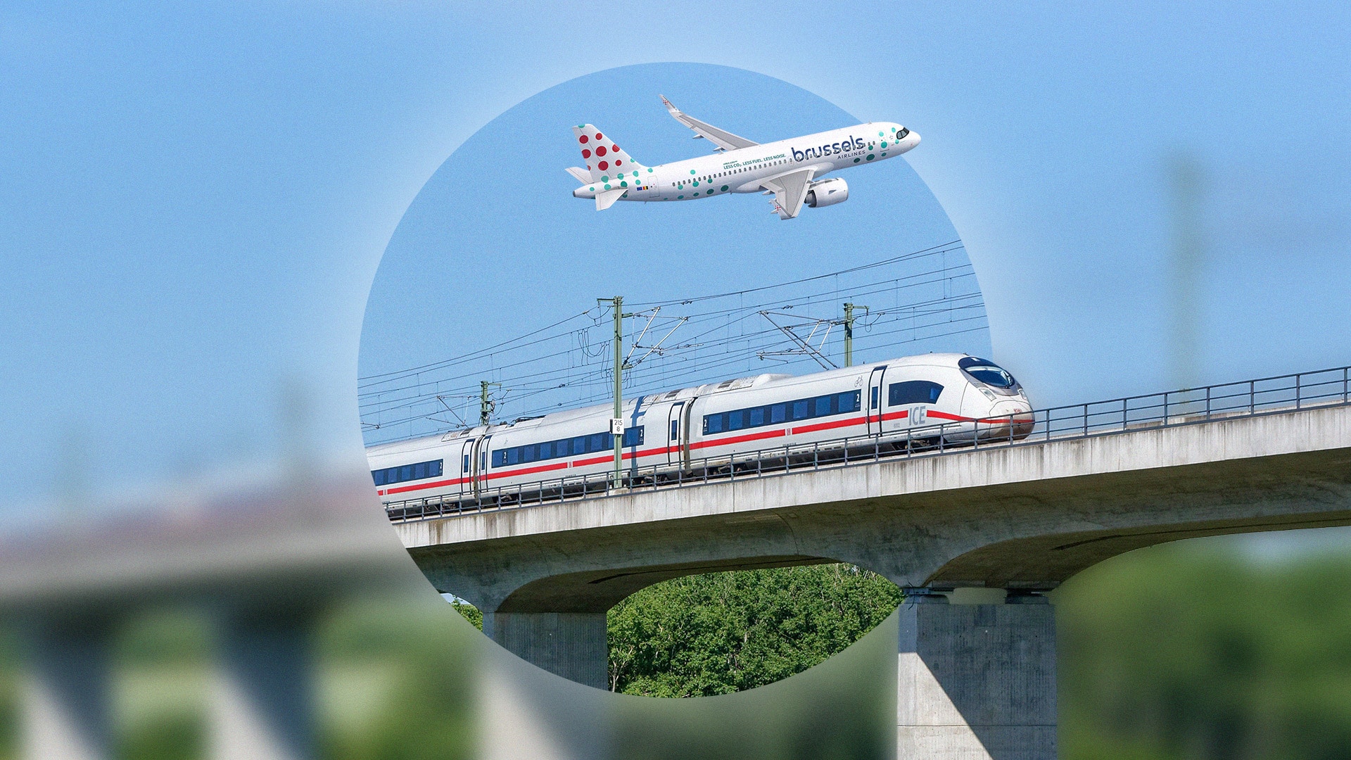 Nieuwe hogesnelheidstrein tussen Keulen en Brussels Airport van Deutsche Bahn, in codeshare met Brussels Airlines