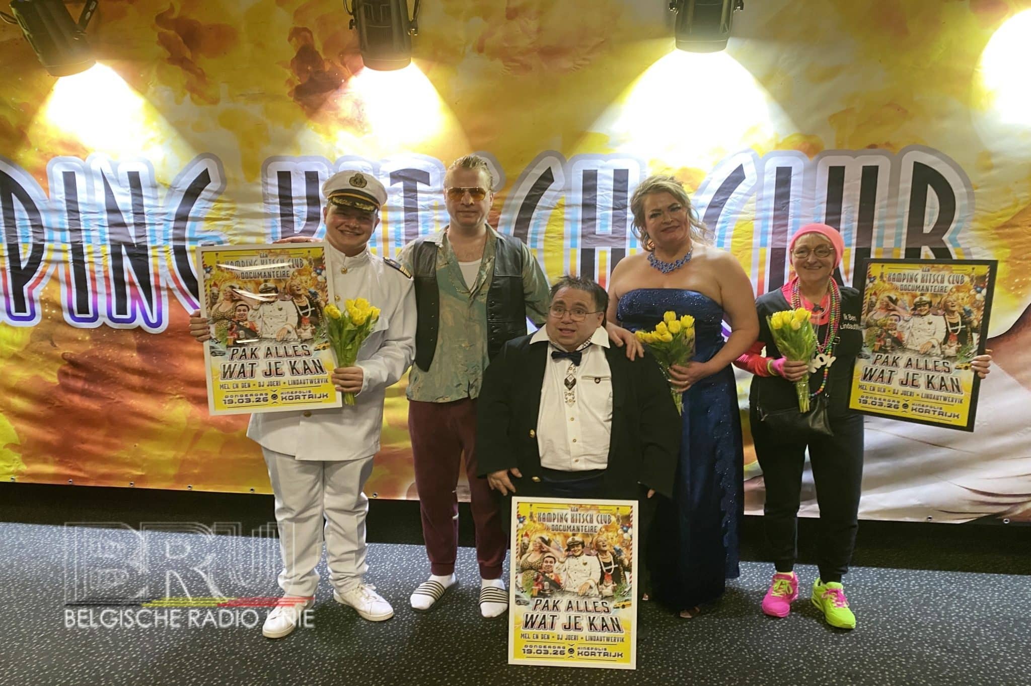 Primeur in festivalland: Kamping Kitsch Club pakt vanaf deze week uit met eigen driedelige docuserie bij VTM