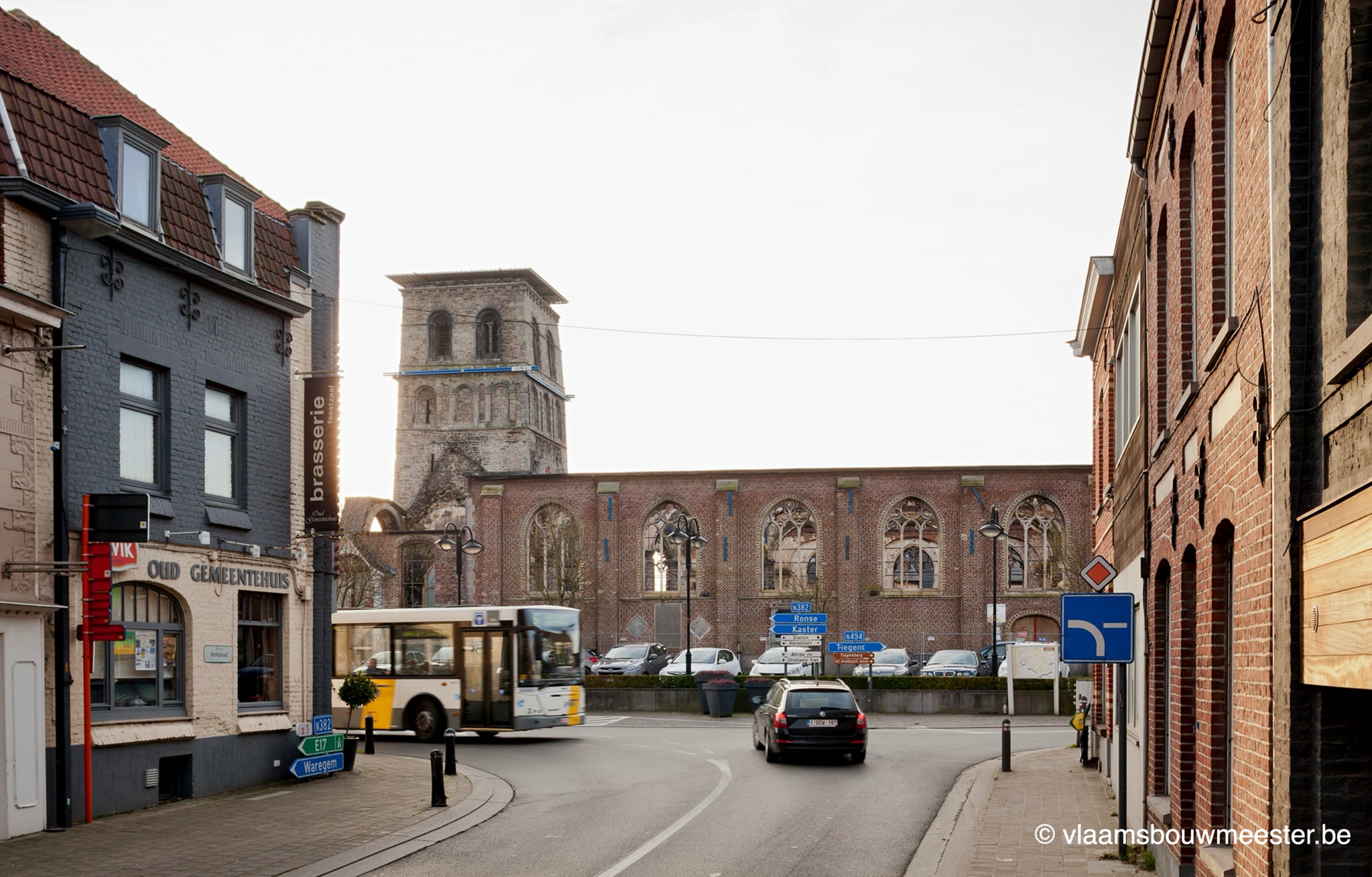 Herinrichting Berglaan (N494) in Anzegem: start werken op 13 april