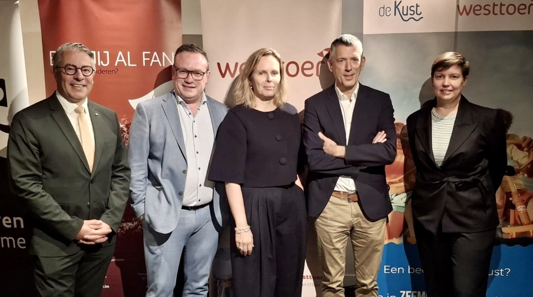 Vlaams minister van Toerisme Hans Bonte en Provincie West-Vlaanderen investeren vier miljoen in nieuw belevingscentrum Blauwe Economie aan de kust