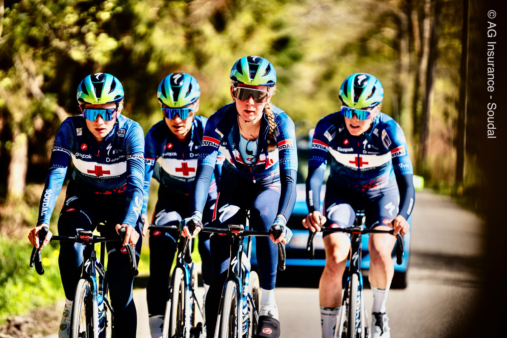 AG Insurance – Soudal rijdt Liège-Bastogne-Liège Femmes