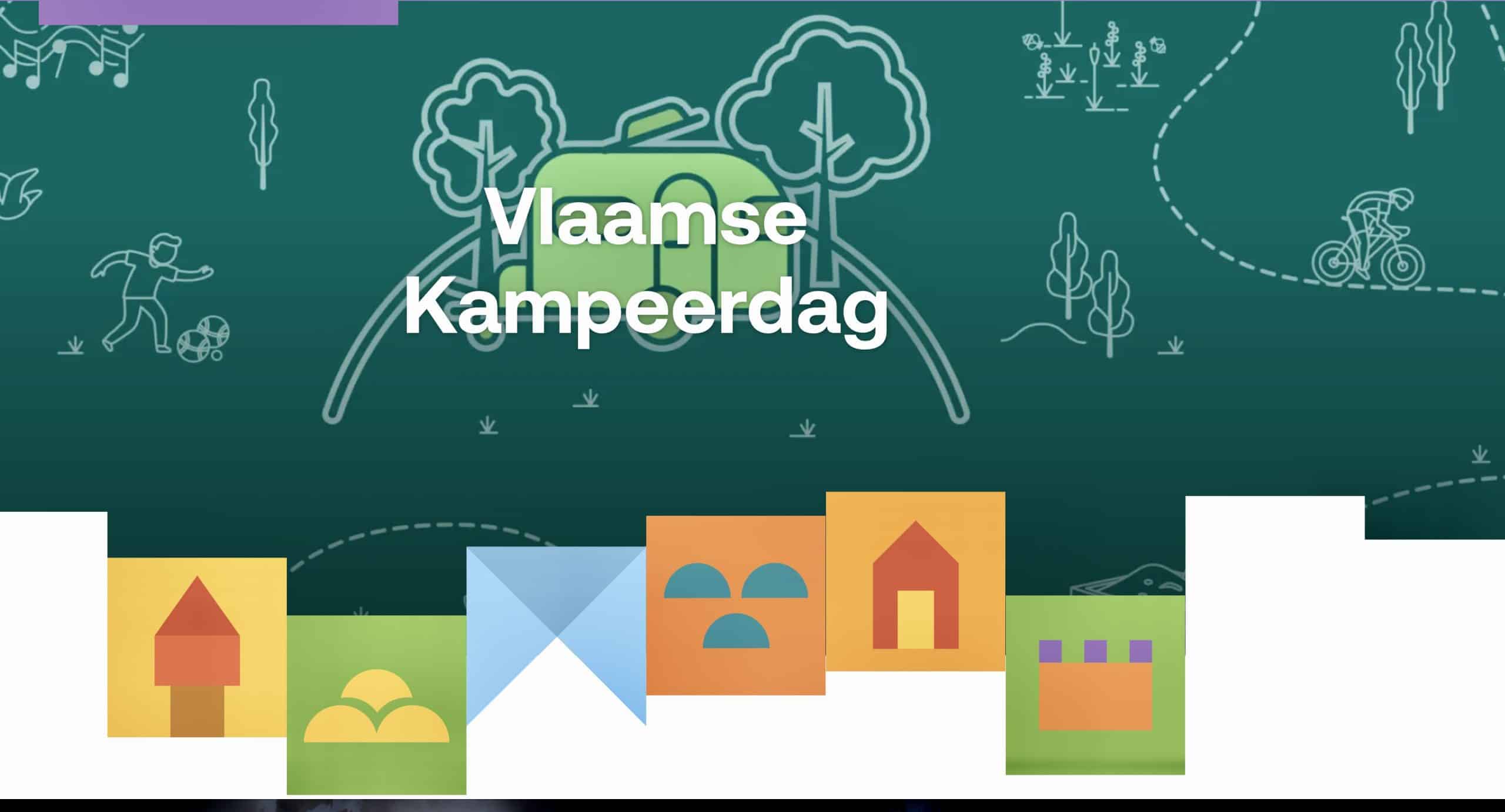 Eerste Vlaamse Kampeerdag op zaterdag 25 april 2026