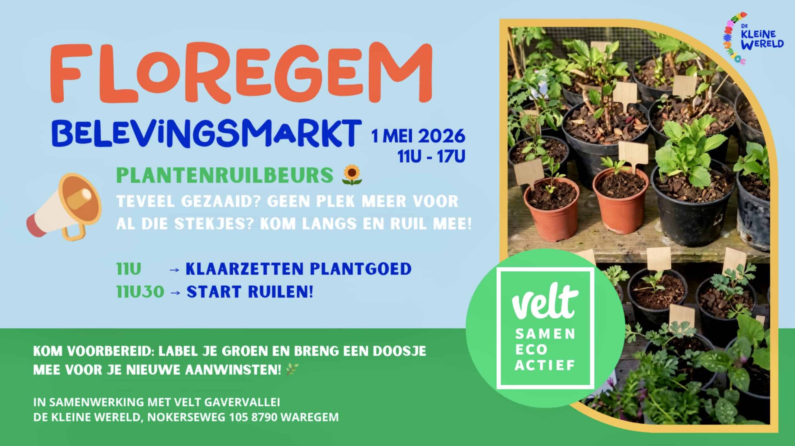Floregem viert vijfde editie met focus op beleving en duurzaamheid