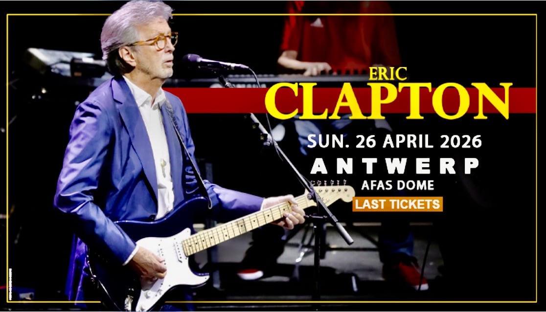 Gitaarlegende Eric Clapton Live in AFAS Dome - laatste tickets