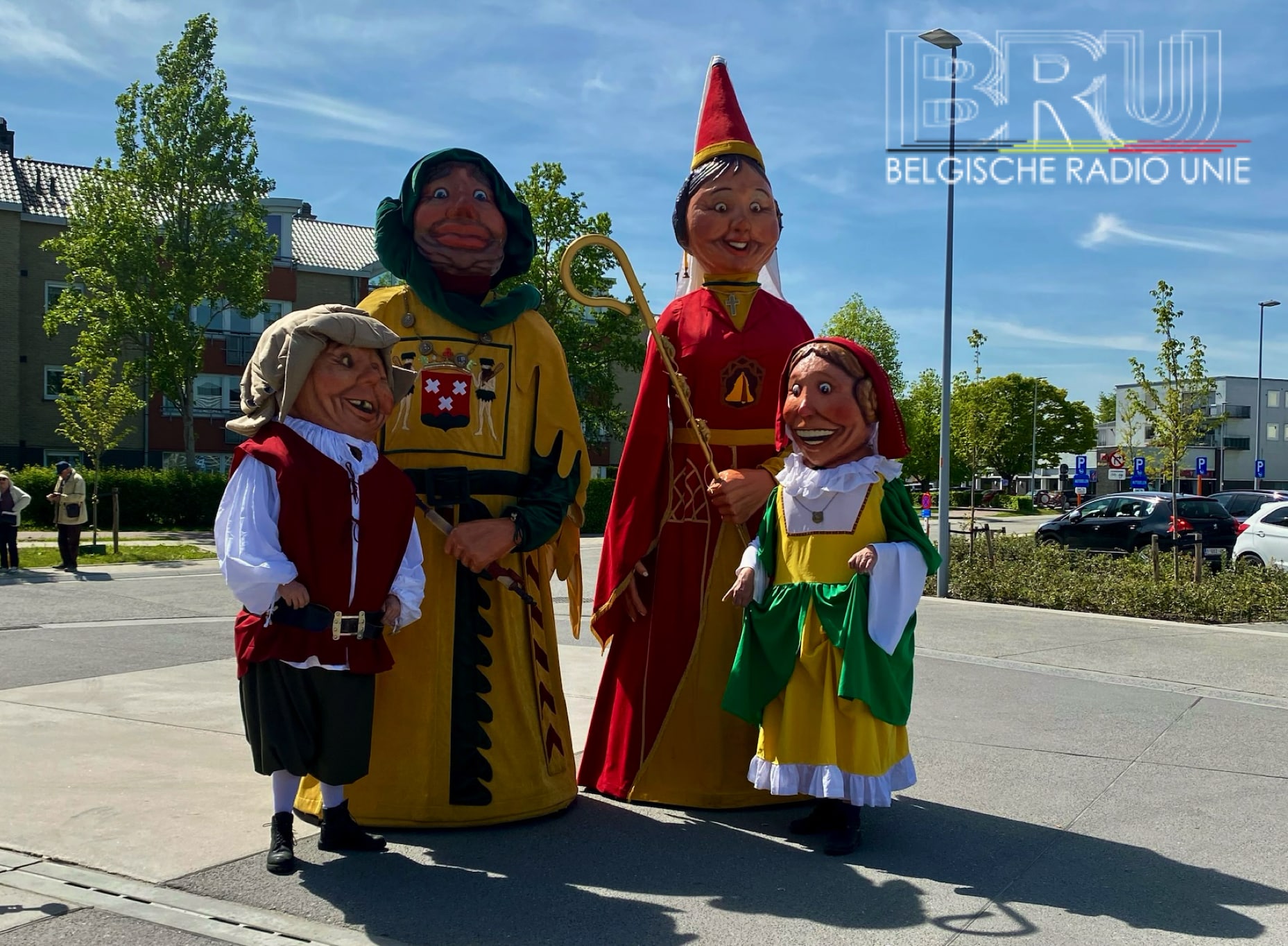 Reuzenstoet Oudenaarde zet reuzencultuur in de schijnwerpers op Erfgoeddag