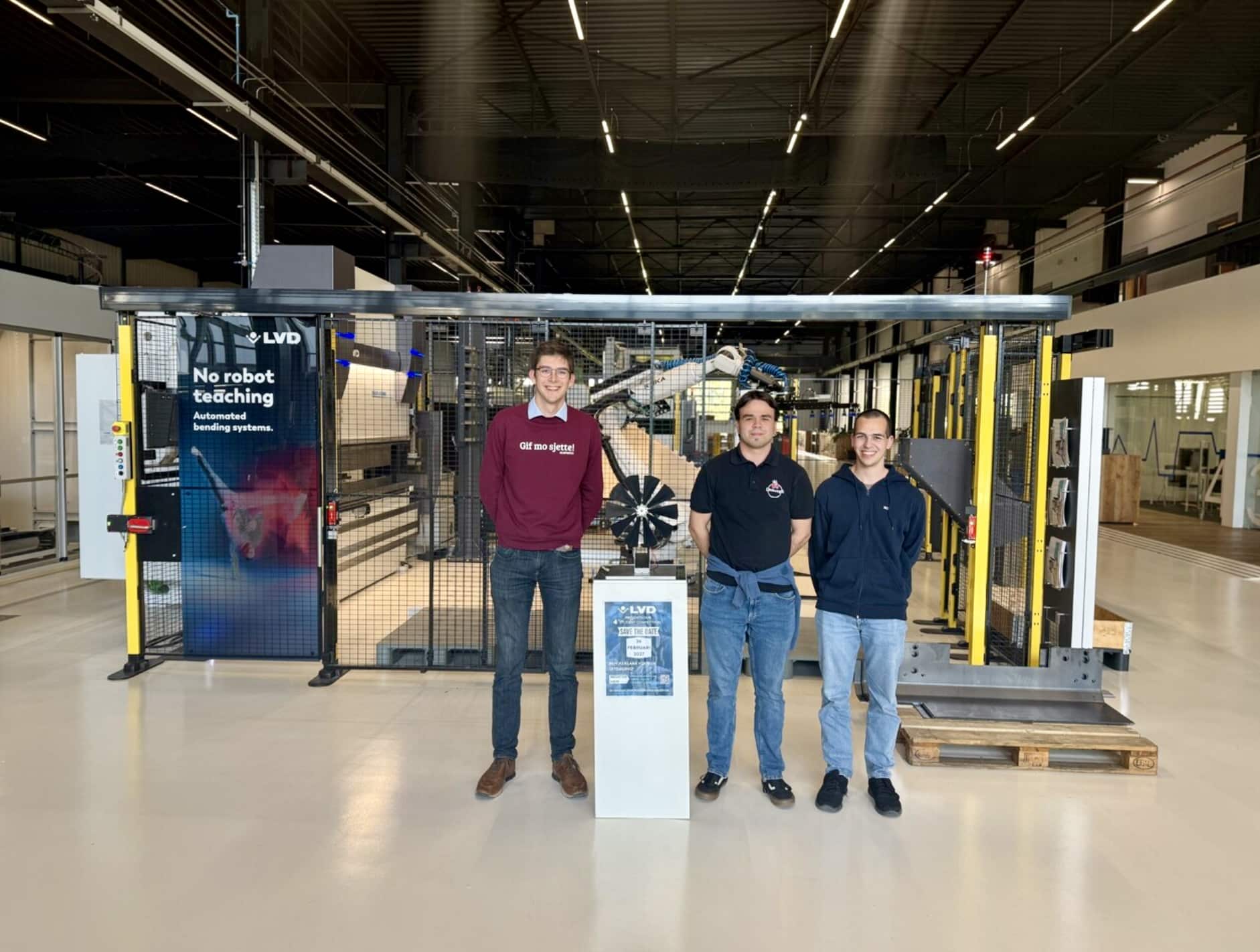 Studenten UGent Campus Kortrijk winnen LVD Student Competition met innovatieve windturbine