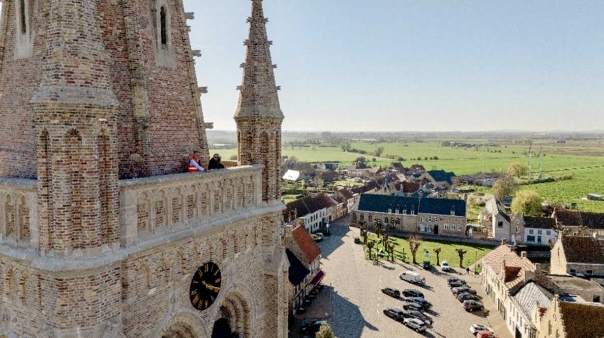 Vanaf 1 mei: nieuw uitkijkpunt op Sint-Pieterskerk in Lo