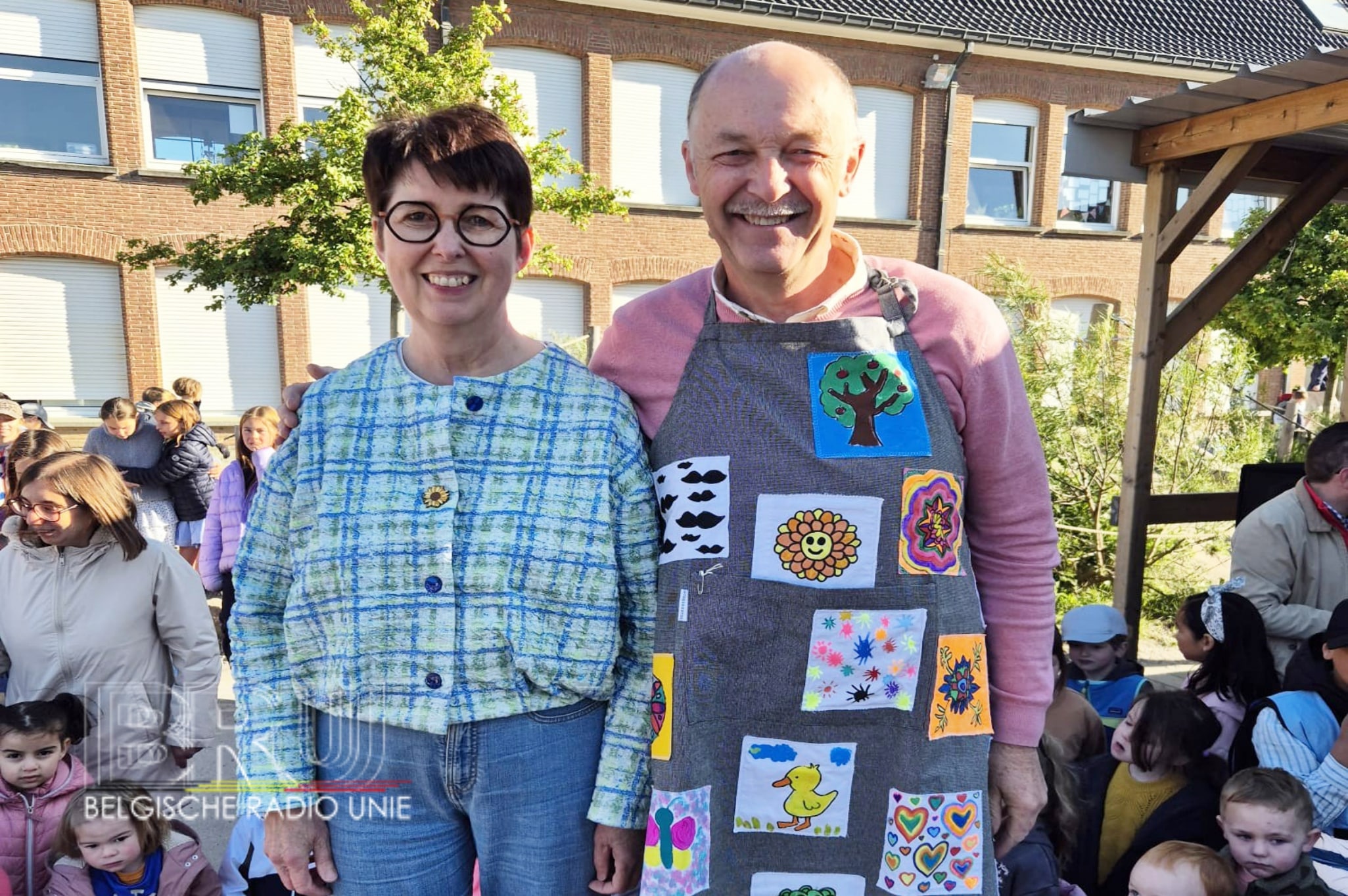 Warm afscheid voor juf Ann en directeur Gino op de Centrumschool