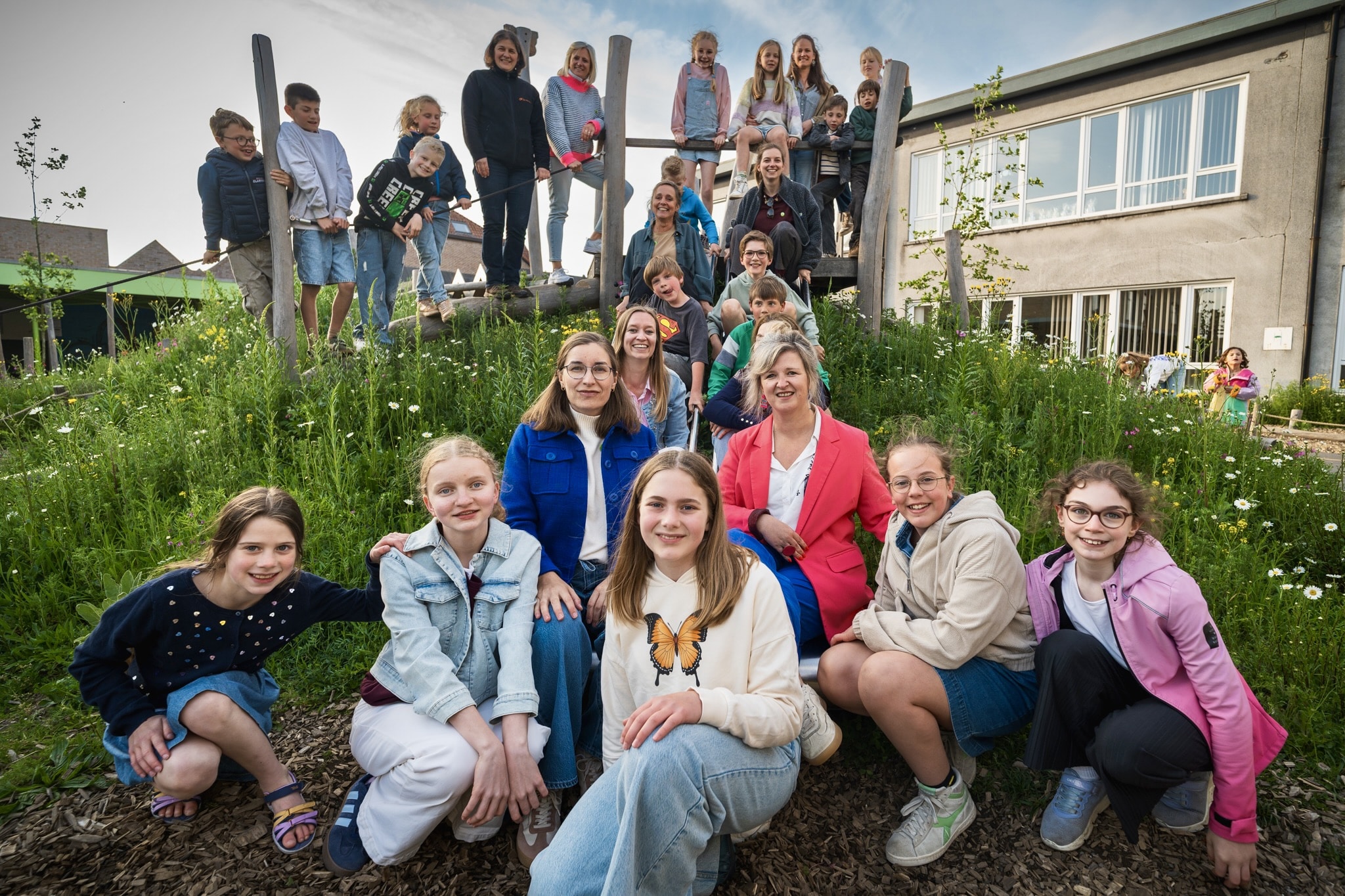KBO Sint-Jozef opent klimaatgezonde speelplaats dankzij project Provincie Oost-Vlaanderen