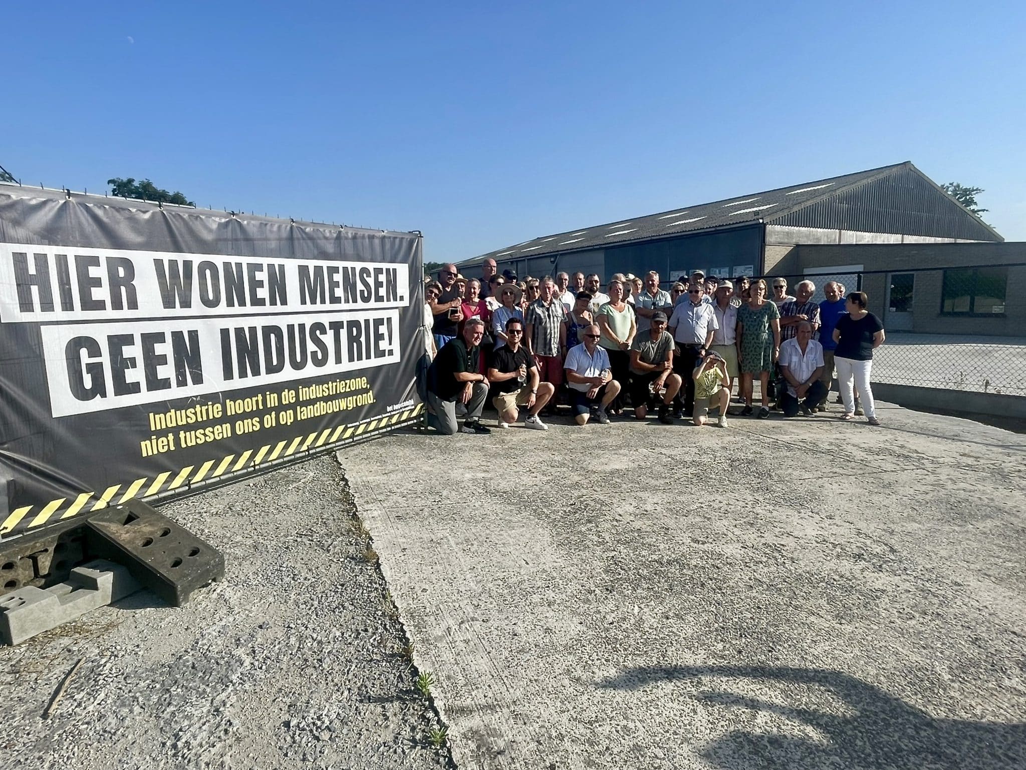 Buurtbewoners trekken aan alarmbel: meer dan 240 handtekeningen tegen industrie op voormalige site Lauwers.