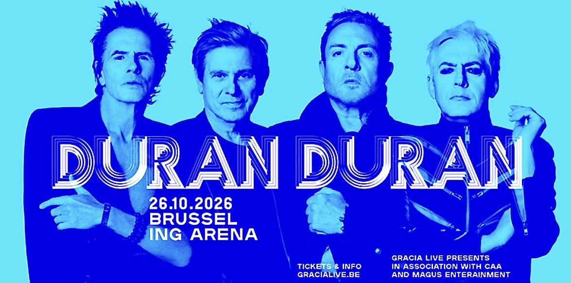 Iconische Britse band Duran Duran komt op 26 oktober 2026 naar de ING Arena in Brussel – hun eerste concert in Brussel in meer dan 14 jaar