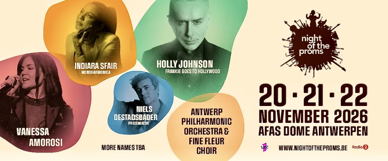 Night of the Proms pakt uit met eerste namen voor editie 2026