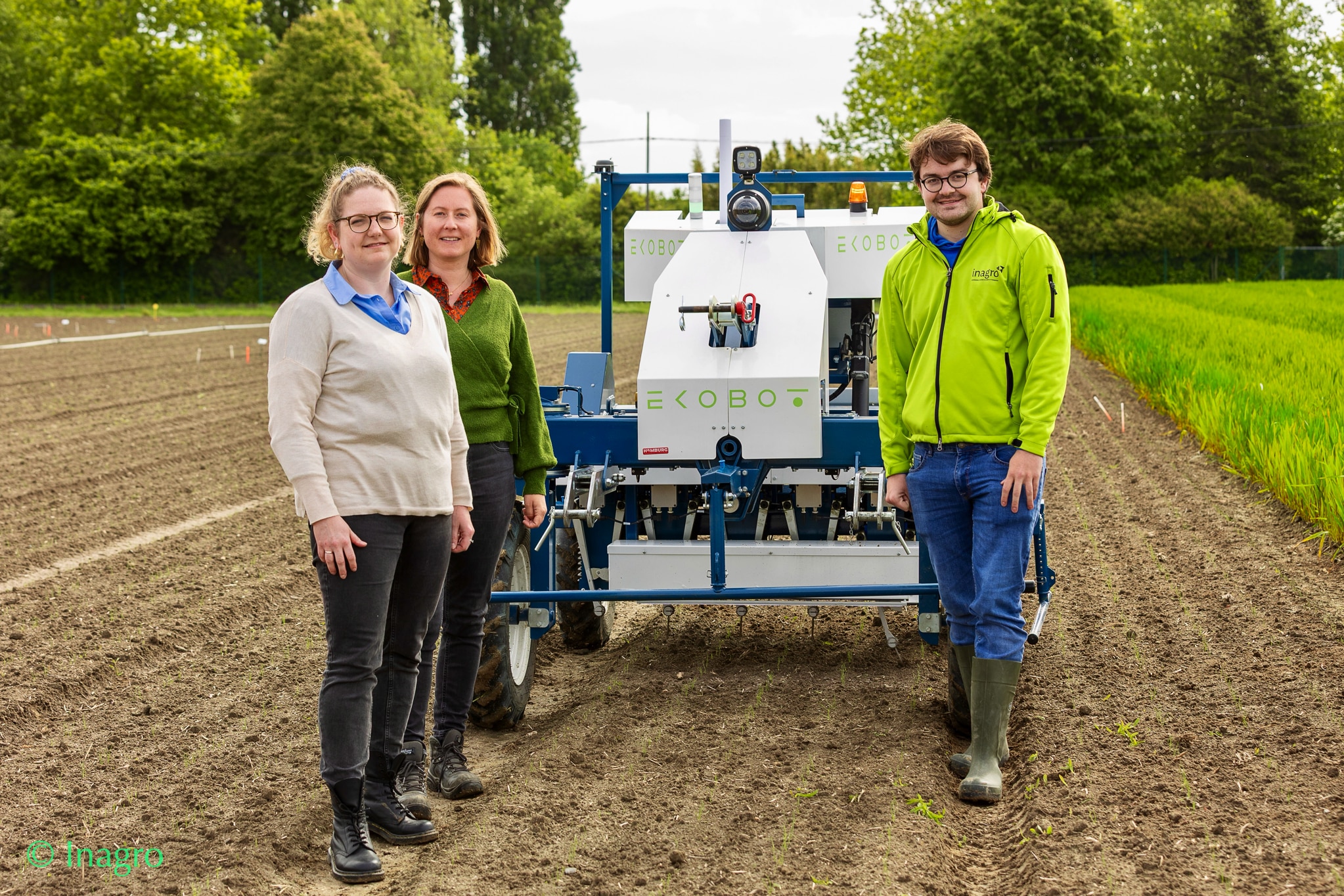 Slimme robots banen zich een weg door Vlaamse wortelvelden