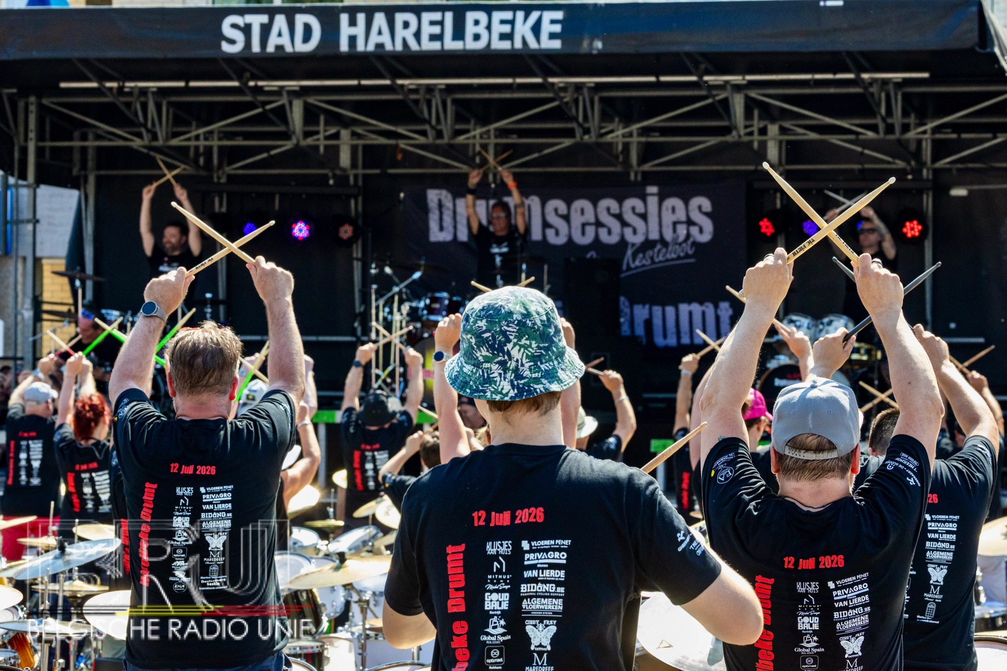 Harelbeke Drumt: een combinatie van muziek, volkse sfeer en zichtbare energie in hartje stad