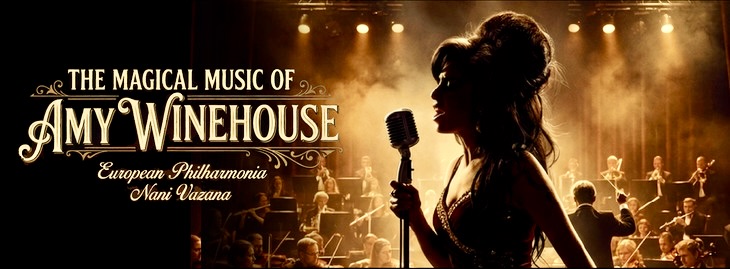 15 jaar na het overlijden van Amy Winehouse brengt European Philharmonia groots symfonisch eerbetoon in Concertgebouw Brugge