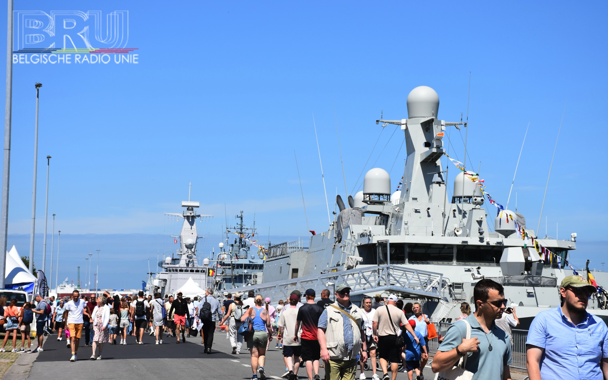 NAVY DAYS in Zeebrugge zetten de Belgische Marine twee dagen lang in de kijker