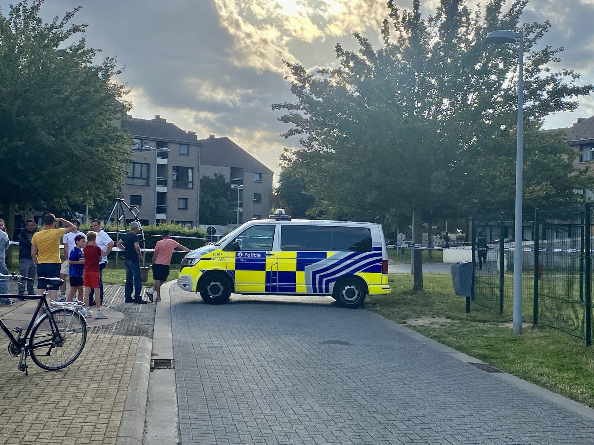 Speciale eenheden rukken uit naar Spijker in Kuurne