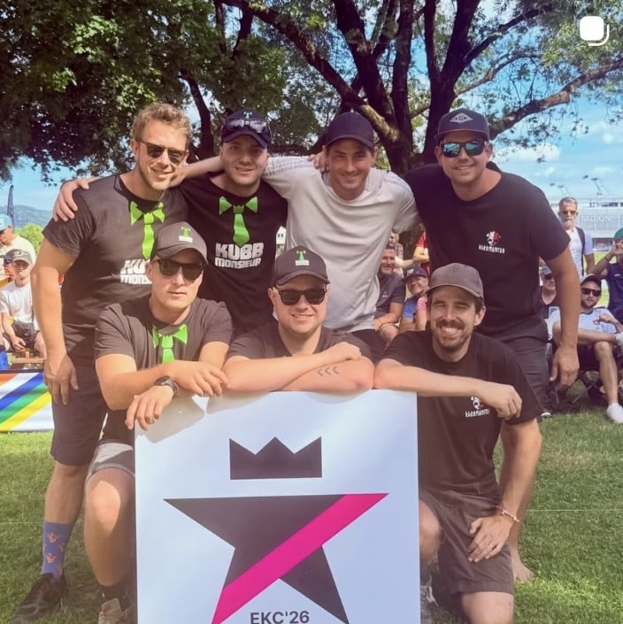 België schittert opnieuw op het EKC Kubb 2026 in Linz