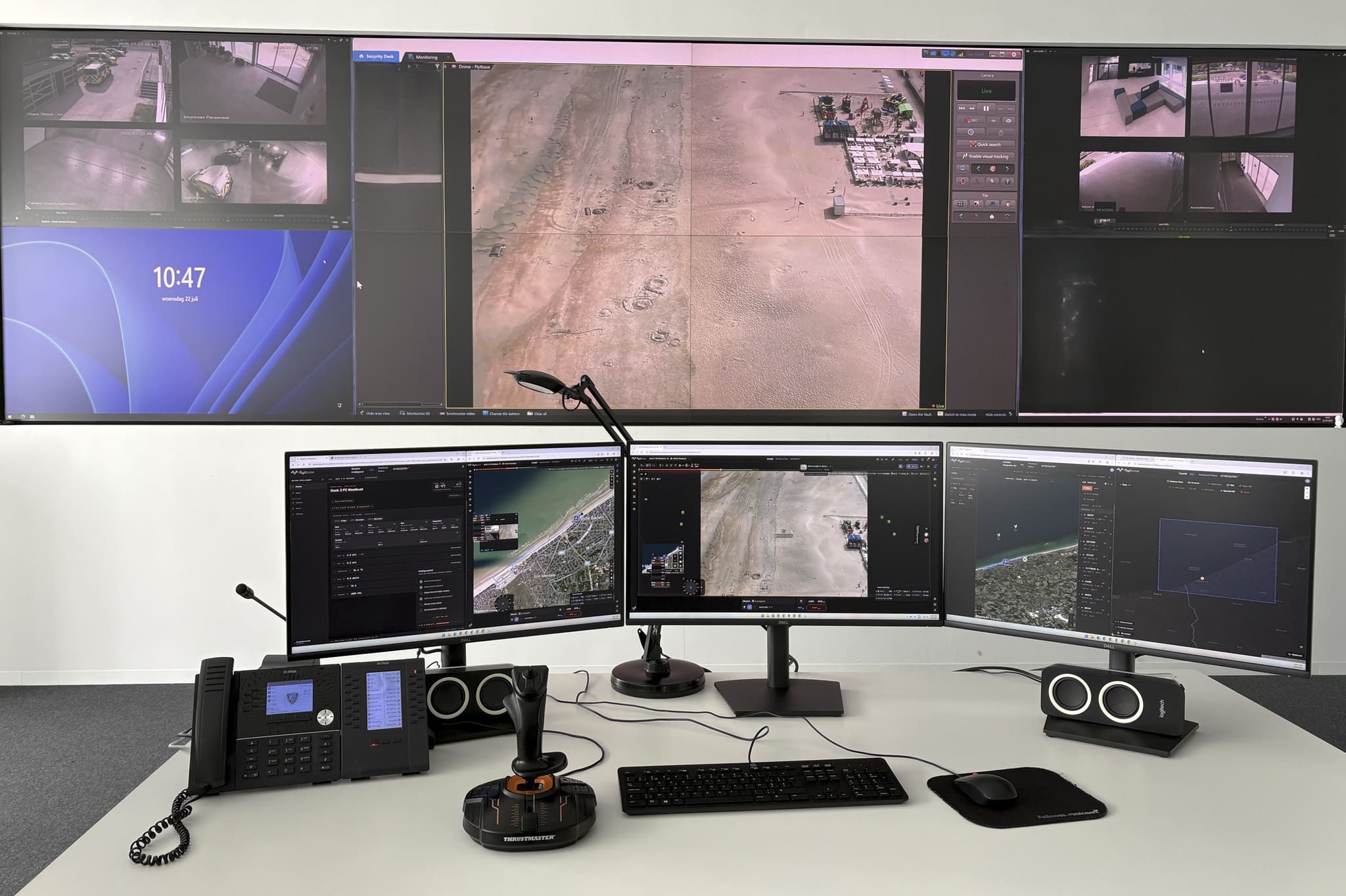 Politie Westkust test slimme ‘drone-in-a-box’ voor snellere interventies
