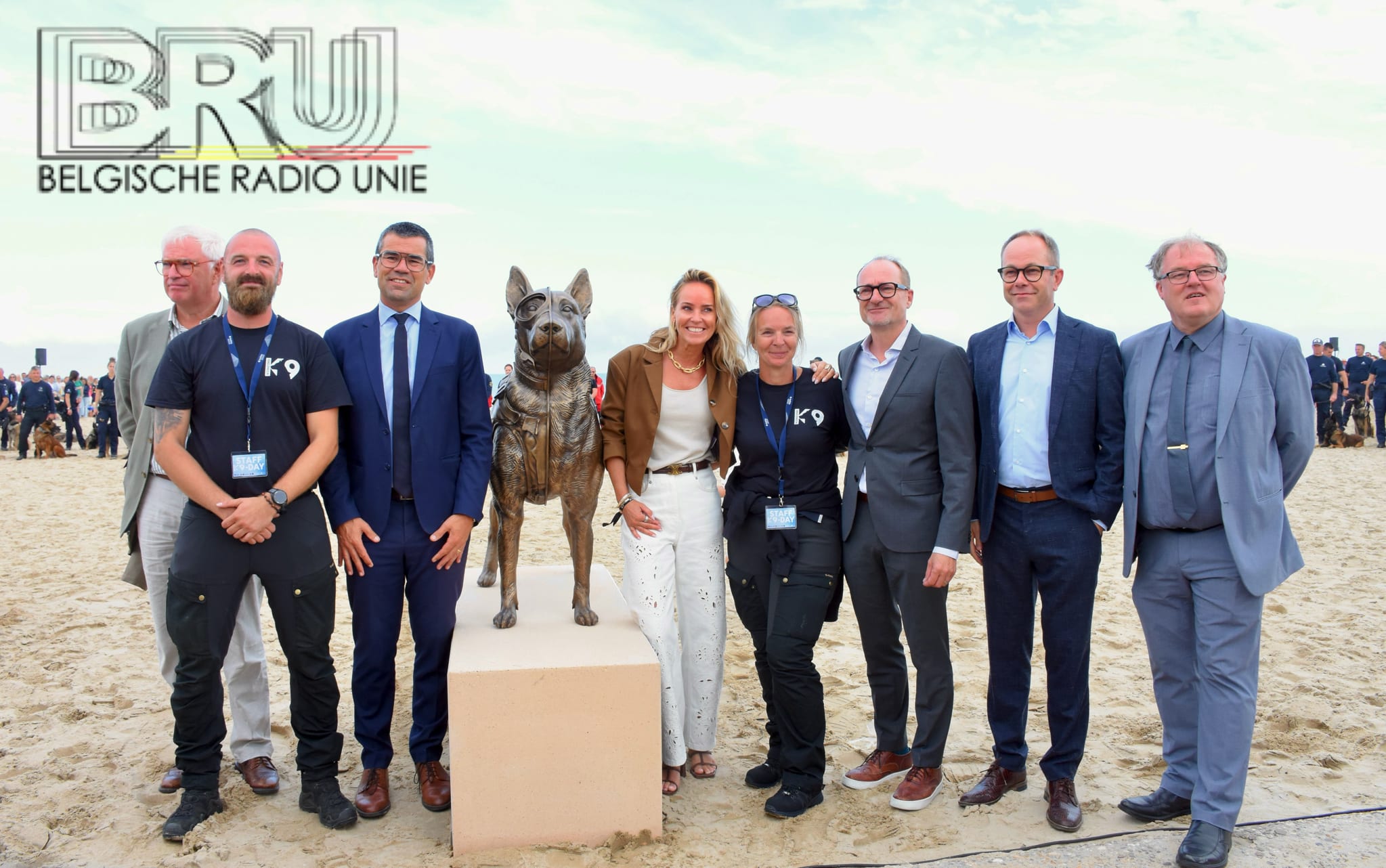 International K9 day op het strand van Koksijde