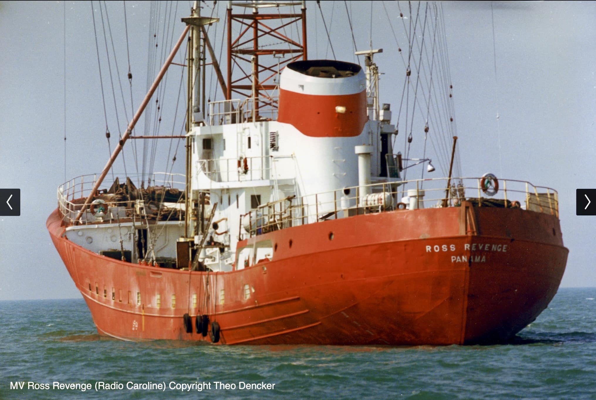 Het storende woord van God bij Radio Caroline