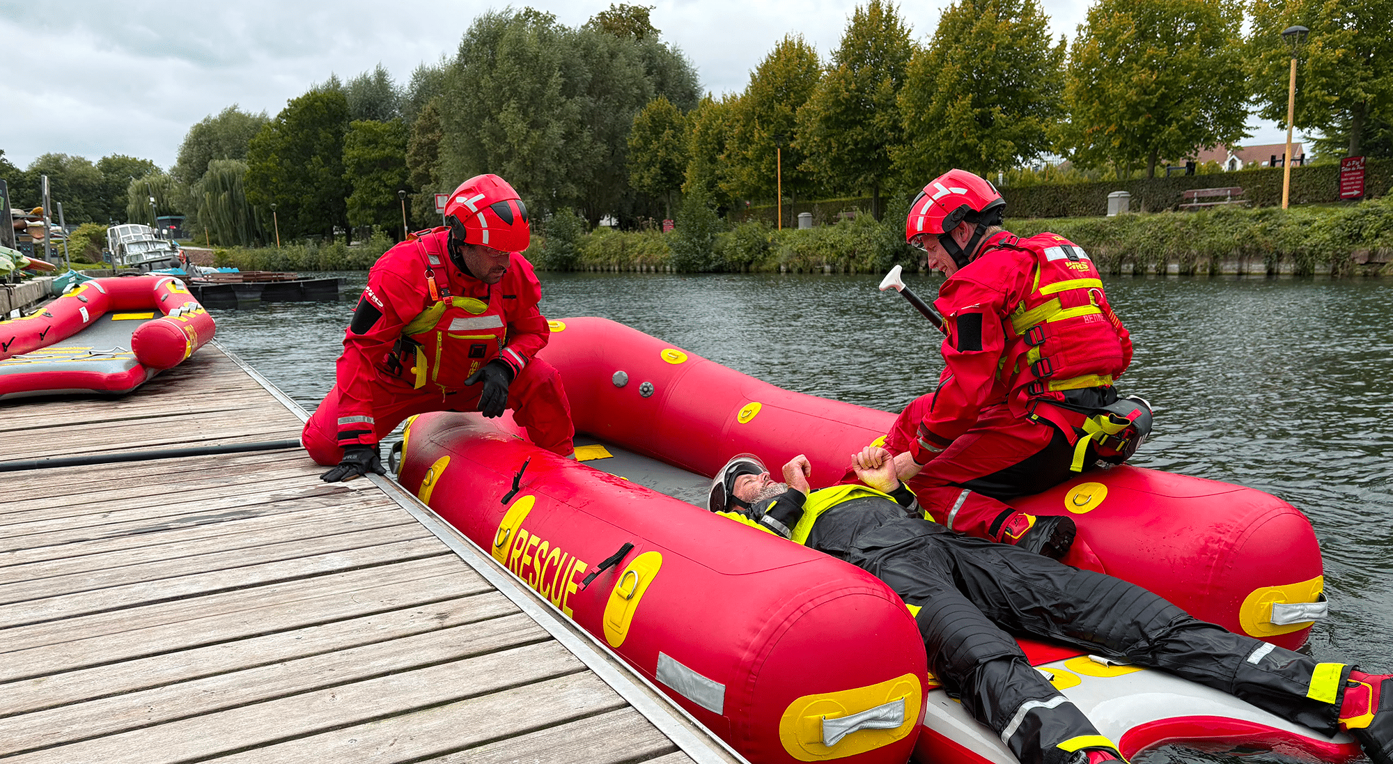 PAULO lanceert nieuwe brandweeropleiding die focust op reddingen op het water