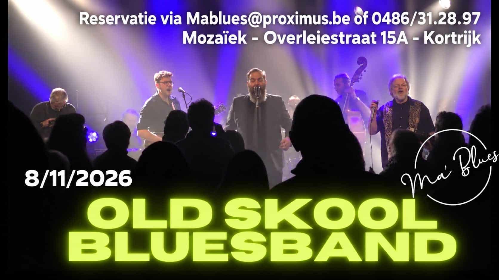 Ma’BluesCafé met Old Skool Band