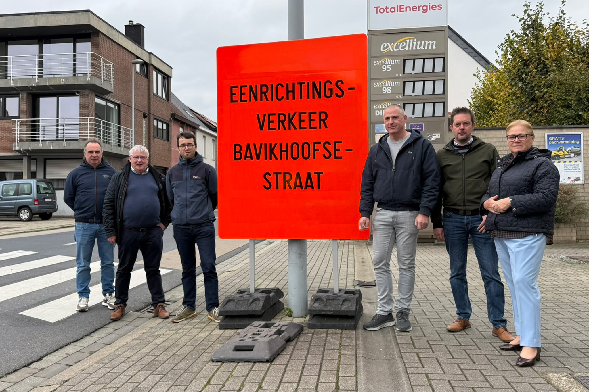 Eenrichtingsverkeer in de Bavikhoofsestraat definitief behouden