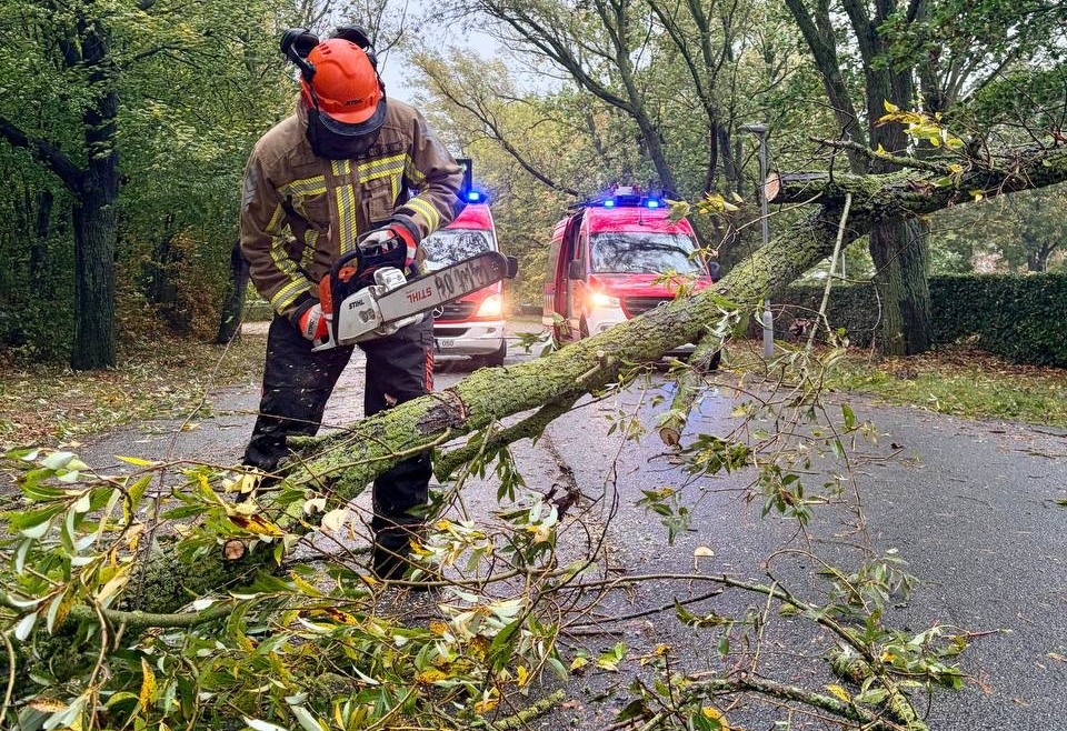Brandweer Fluvia Stormschade