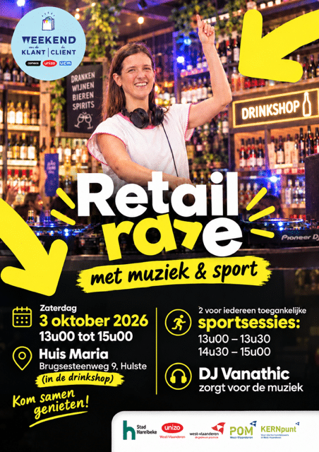 Meer dan 30 West-Vlaamse handelaars in de spotlights dankzij Retail Raves
