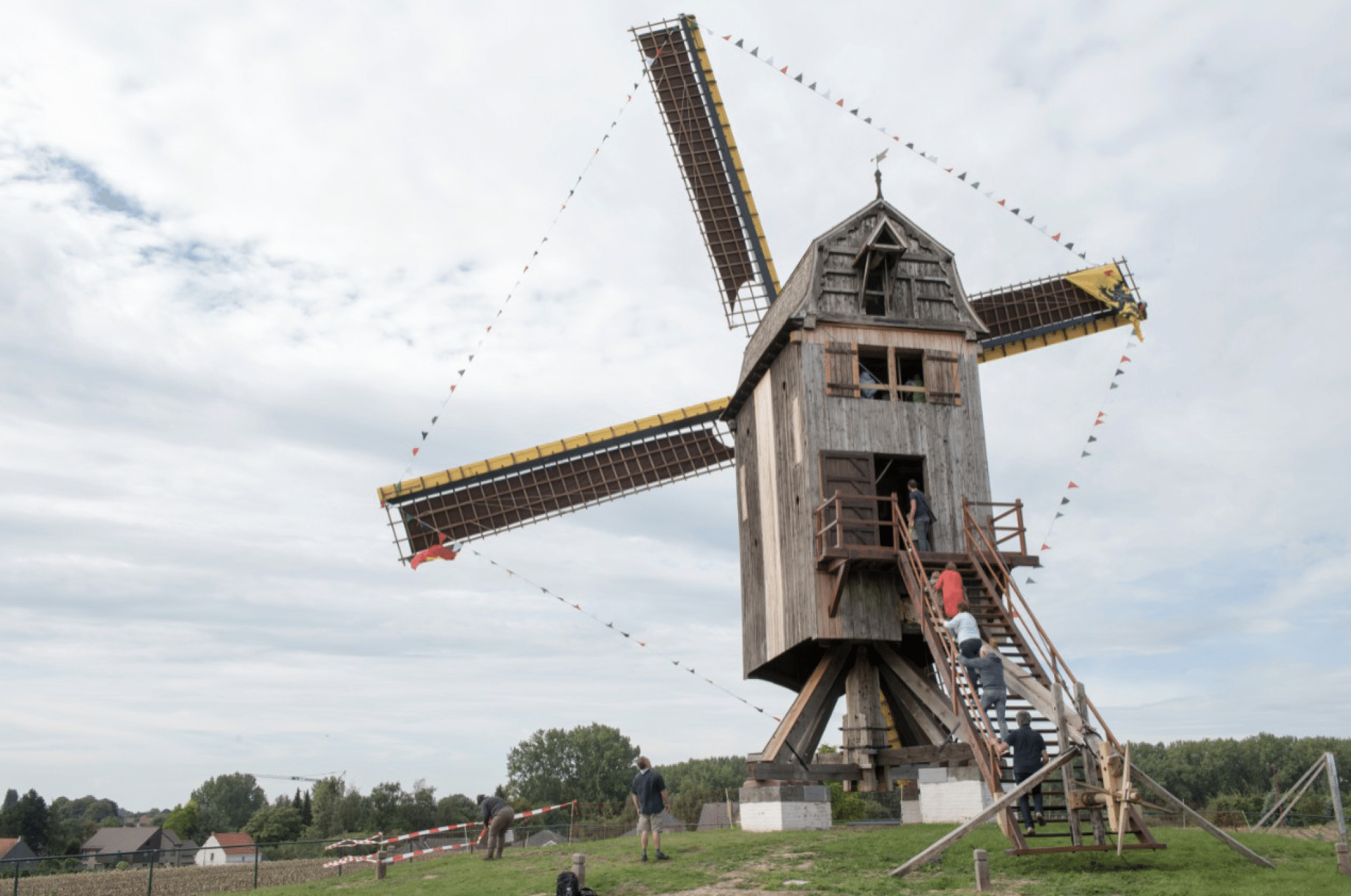 Provinciale molens zetten deuren open tijdens Oost- en West-Vlaamse Molendag ​ 