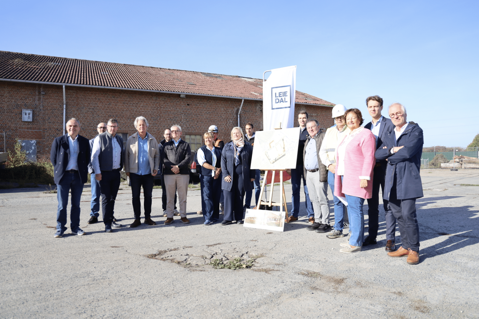 Van klei tot kmo: voormalige steenbakkerij in Zwevegem-Knokke wordt lokaal bedrijventerrein