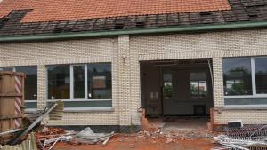 Afbraak gemeenteschool Moorsele