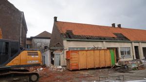 Afbraak gemeenteschool Moorsele