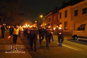 Fakkeltocht en herdenkingsmoment Oorlogsslachtoffers WO I en WO II