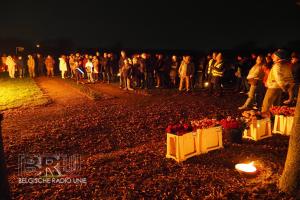 Fakkeltocht en herdenkingsmoment Oorlogsslachtoffers WO I en WO II