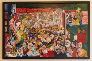 Herr Seele en Kamagurka in Oostende als deel van “Ensor 2024”