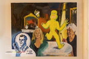 Herr Seele en Kamagurka in Oostende als deel van “Ensor 2024”