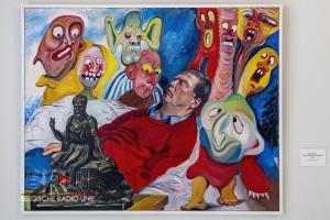 Herr Seele en Kamagurka in Oostende als deel van “Ensor 2024”